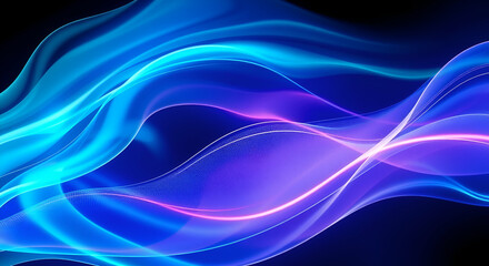 Fototapeta premium 3d render abstract futuristic dynamic curvy motion colorful neon texture background 