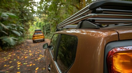 SUV Roof Rack  Car Accessories  Travel  Adventure  Road Trip  Nature