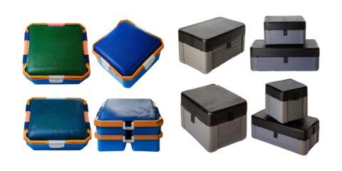Colorful Storage Containers and Soft Cushions for Organization Needs
