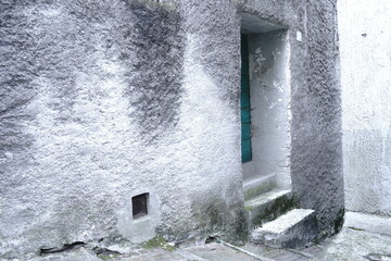 old house in the  village