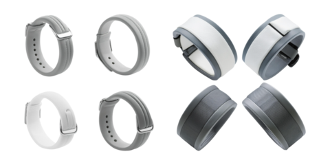 Sleek Modern Fitness Bands and Stylish Wearable Tech Accessories