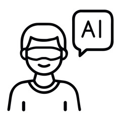 AI and Human augmented reality experience