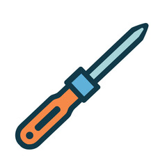 Construction flathead screwdriver tool