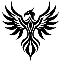 black and white wings
