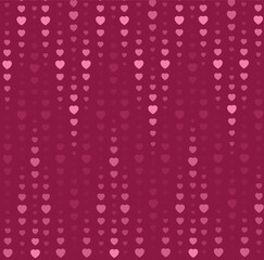 pink and white heart pattern for valentines day
