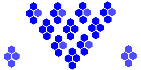 Purple hexagon 3D background texture. modern abstract polygonal pattern. 3d rendering illustration. Futuristic abstract banner. white and purple lines 3d Hexagonal. honeycomb white Background.