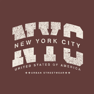 University Varsity College campus trend collegiate teams NYC American city uni Font Fashion apparel USA Trending Graphic Tee t-shirt logo slogan artwork
