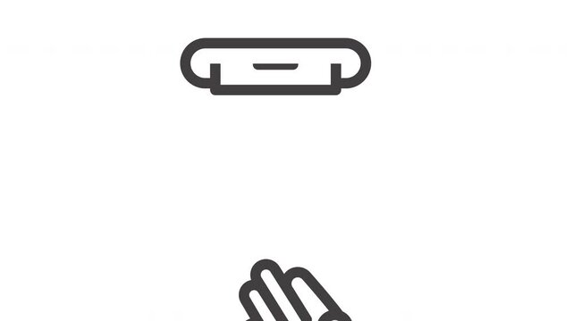 Cash Atm Money Animated Icon