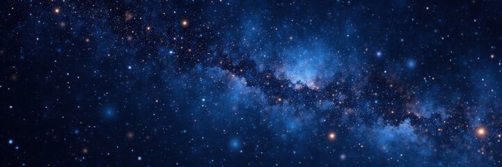 Fototapeta premium starry night sky with diamonds on black canvas, night, starry