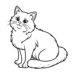 Obraz premium Curious Kitty