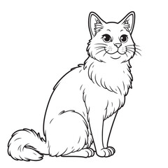 Obraz premium Basset hound sitting and looking away from the camera