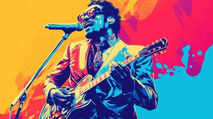 Colorful Music Performance