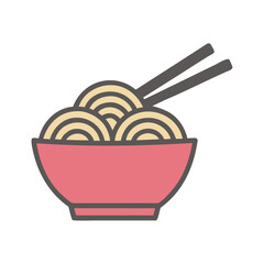Street food noodles