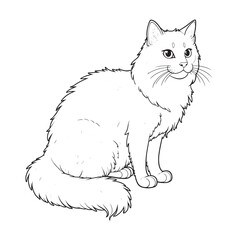 Obraz premium Basset hound sitting and looking away from the camera