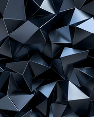 Obraz premium Abstract geometric polygonal shape background. Technology or design element generative AI