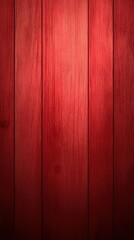 Fototapeta premium Rich red wooden planks background texture.