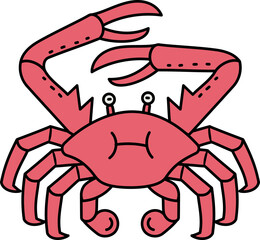 Crab Illustration