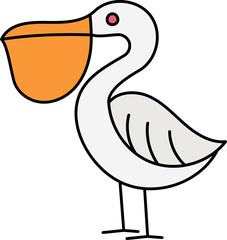 Pelican Illustration