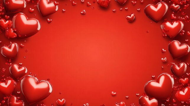 Captivating Valentine's Day Poster Template for Romantic Expressions