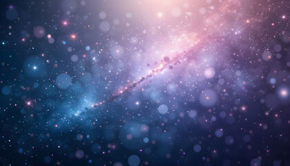 Naklejka premium Mystical Abstract Background Showcasing a Celestial Dance of Light and Motion