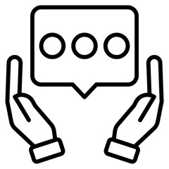 advice single icon
