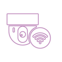 CCTV icon design template
