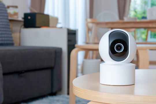 New technology, Household surveillance system 360 angle camera with motion detection, home security camera Smart CCTV