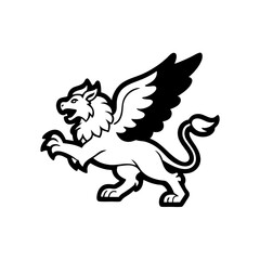 vector illustration of an eagle