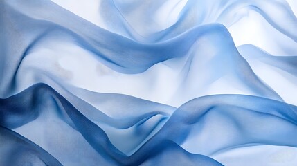 Obraz premium Soft-Focus Blue and White Abstract Backdrop Evoking Purity and Healthcare Aesthetics
