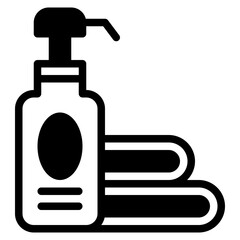 Stylish Soap Dispenser with Soft Towels