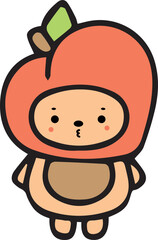 peach bear