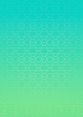Geometric Gradient Background with Circle Patterns