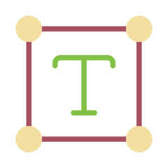 Stylish Text Editing Icon for Software Applications
