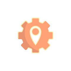 Pin Location Button Icon