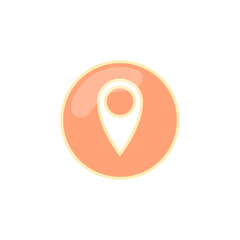 Pin Location Button Icon
