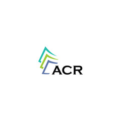 ACR letter logo design on white background. Creative  modern ACR letter logo design. Vector design.