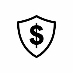 creative Finance & Money icon and logo vector silhouette	