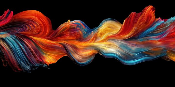 waveforms  Eye-catching photography bold colo