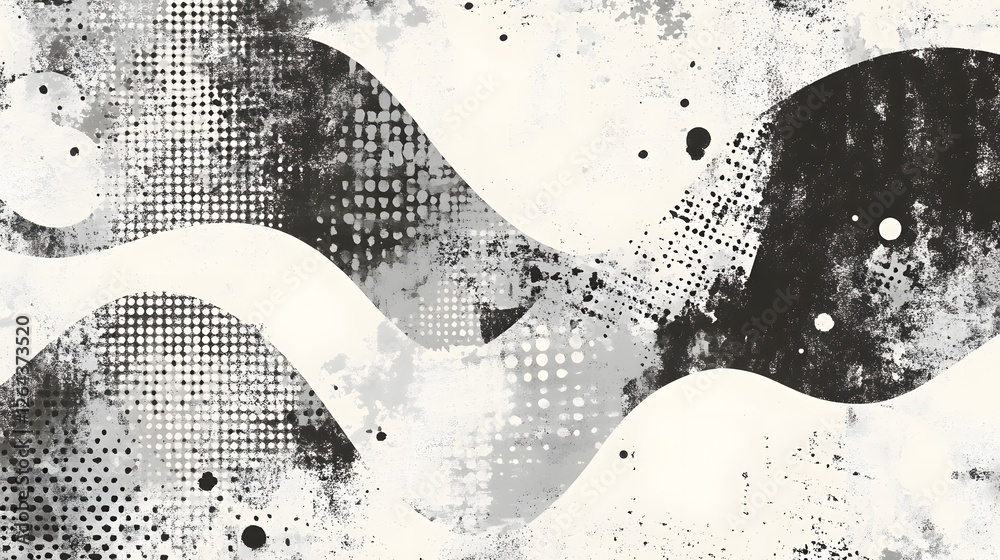 Poster mesmerizing abstract digital art with cosmic patterns futuristic elements and surreal visuals a capt