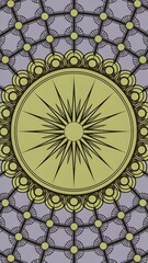 Obraz premium Colorful geometric pattern design suitable for smartphone wallpaper or background enhancement to add style