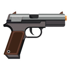 Fototapeta premium pistol vector image 