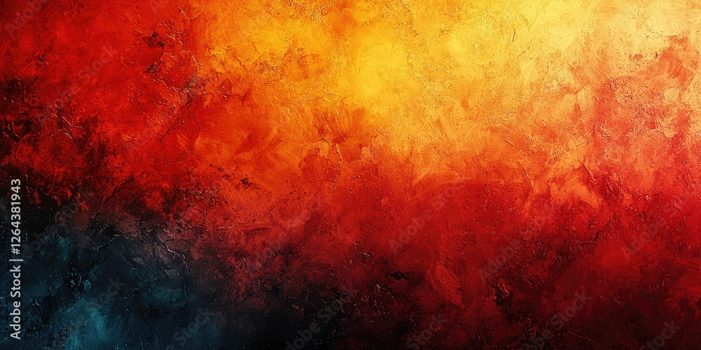 Fototapete An abstract visual featuring grunge textures combines rough and smooth elements, using contrasting colors and distressed patterns to produce a dynamic and engaging backgr