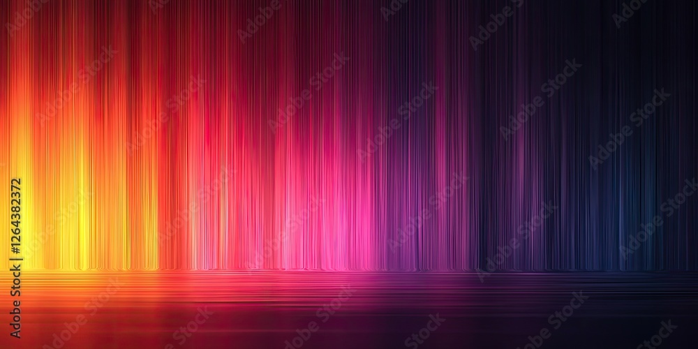 Aufkleber An abstract image featuring linear gradients with a focus on smooth and directional transitions of color, blending hues from one end to another to produce a visually capt