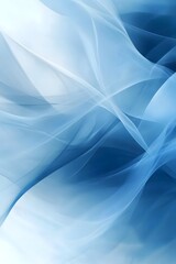 Soft and Ethereal Blue and White Abstract Background Evoking Purity and Healthcare Aesthetics