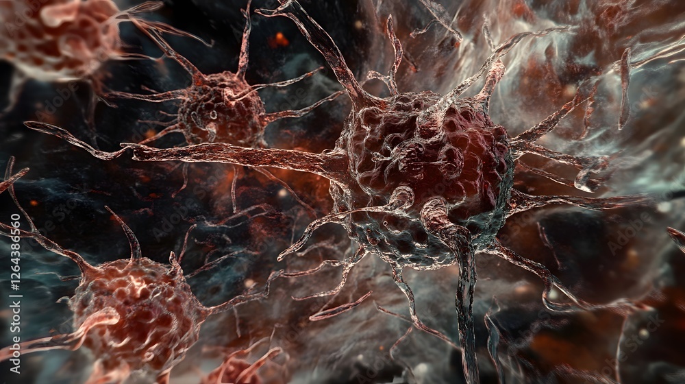 Poster mesmerizing fractal swirls ignite the imagination with vibrant digital art masterpiece this captivat