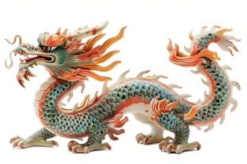 Vintage Dragon dragon decorative sculpture.