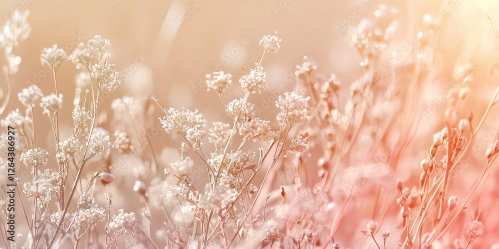 Aufkleber A soft gradient background featuring gentle shifts from peach to cream, creating a warm and inviting atmosphere.