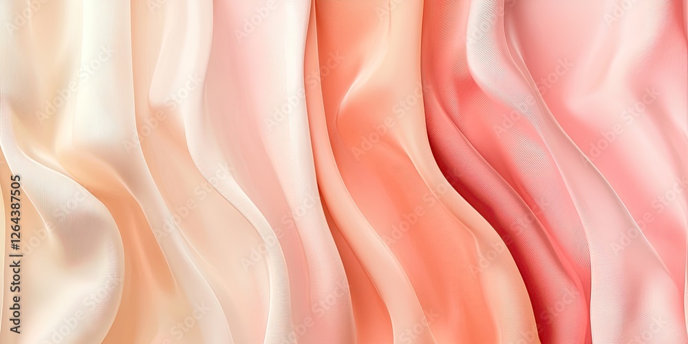 Poster A soft gradient background featuring gentle shifts from peach to cream, creating a warm and inviting atmosphere.