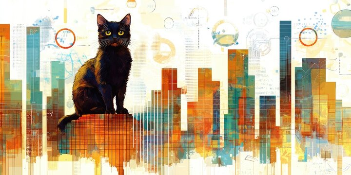 Financial presentation on wealth management with clear performance metrics and graphs, in an informative and engaging layout.