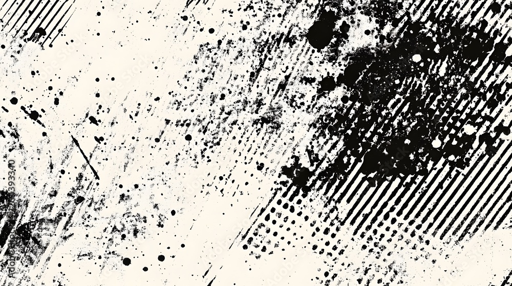 Poster mesmerizing monochrome splash of expression and dynamic contrast a striking abstract composition wit